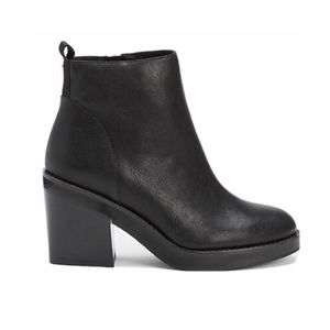 Eileen Fisher Ozma Leather platform Bootie